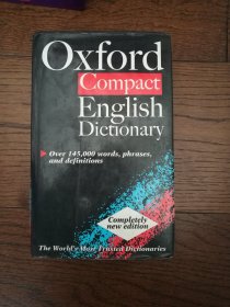 Oxford Compact English Dictionary（英文原版。牛津简明英语词典。32开。2000）