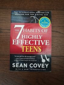THE 7 HABITS OF HIGHLY EFFECTIVE TEENS（英文原版。高效青少年的7个习惯。16开。书内有铅笔划线和字迹，有少许阅读涂色。2014）