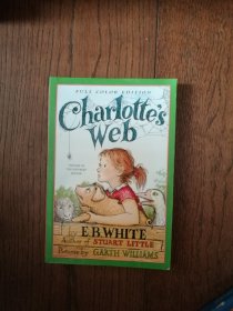 Charlotte's Web（英文原版。夏洛的网。32开。彩色插图本。书内有较多字迹和划线。1999）