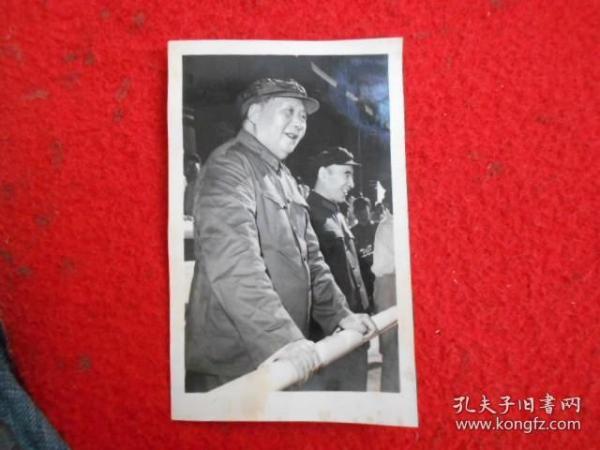 照片 毛泽东与林彪