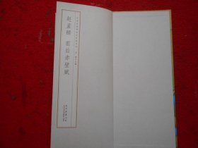 赵孟頫 前后赤壁赋（经折装）