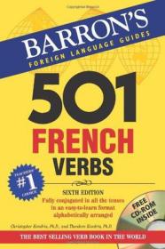 501 French Verbs：with CD-ROM (Barron's Foreign Language Guides)