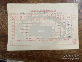 L1008-31 1960年人民出版社職工工資卡：人事科劉繼文上半年工資卡，帶作者簽名6處