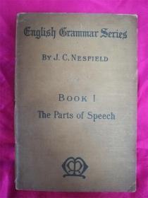 1926民国《English Grammar Series》By J.C.Nesfield book 1 The Parts of Speech;