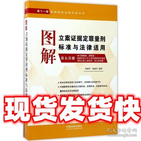 图解立案证据定罪量刑标准与法律适用（第十一版，第五分册）