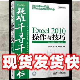 Excel 2010 操作与技巧 疑难千 王建发,李术彬,黄朝阳　编著 电子