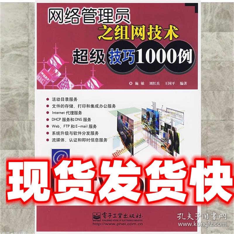 网络管理员之组网技术超级技巧1000例 施敏 等编著 电子工业出版