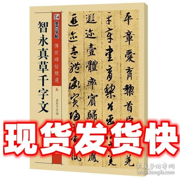 墨点字帖·传世碑帖精选：智永真草千字文（毛笔草书书法字帖）