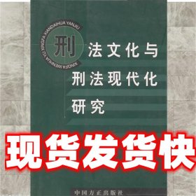 刑法文化与刑法现代化研究