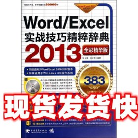 《发货快》Word Excel 2013实战技巧精粹辞典 汪大清,李文琴 著