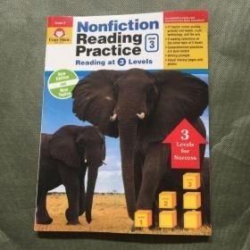 英文原版 非虛構類文學閱讀練習 三年級 Nonfiction Reading Prac9781629383170