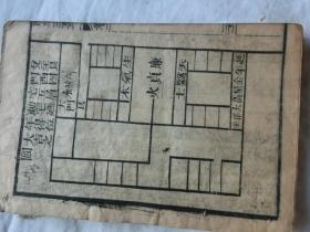 木刻    阳宅三要   卷一至卷四两本全