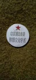 解放初干部党校徽章