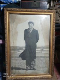 早期主席像织锦