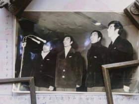 六七十年代 青岛自行车工业公司.球类部79级男生小合唱 歌曲表演唱