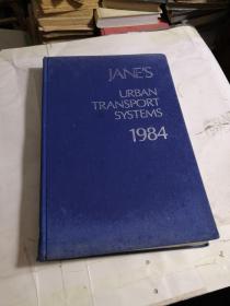 JANES URBAN TRANSPORT SYSTEMS.1987（精装）馆藏 品相如图