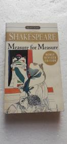 【英文原版进口】Measure for Measure    一报还一报 莎士比亚喜剧