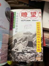 瞭望周刊 1985 31.32.33.34.35.36期