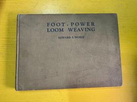 FOOT POWER LOOM WEAVING