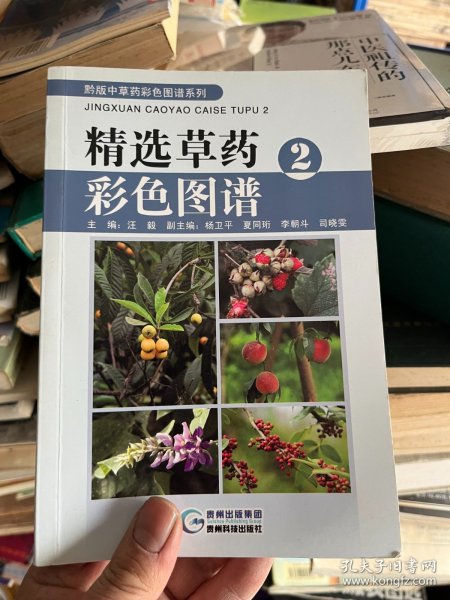 黔版中草药彩色图谱系列：精选草药彩色图谱2