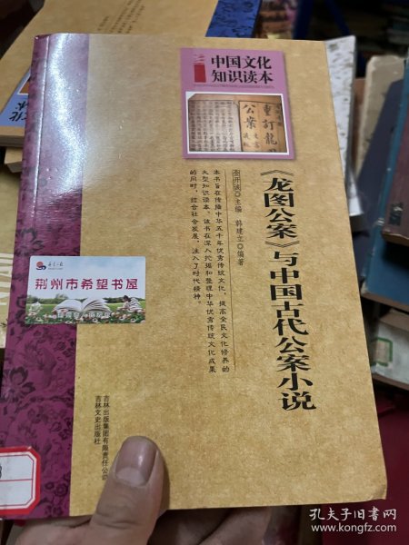 中国文化知识读本：龙图公案与中国古代公案小说