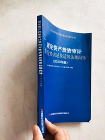 固定资产投资审计常用定性表述及适用法规向导（2020 年版）