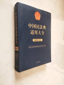 中国民法典适用大全（婚姻家庭卷）