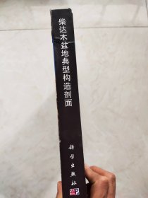 柴达木盆地典型构造剖面  书脊上方有裂痕内页完好品相如图所示实物拍照