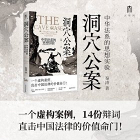 洞穴公案:中华法系的思想实验 广西师范大学出版社 秦涛