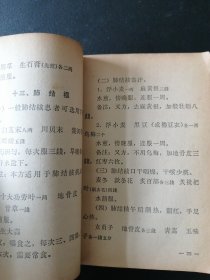 （中医验方） 《 常见病验方选编》 70年一版 一印     仅缺个封面余完整