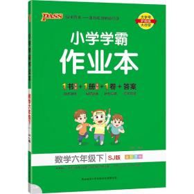 22春小学学霸作业本-数学六年级下（苏教版）