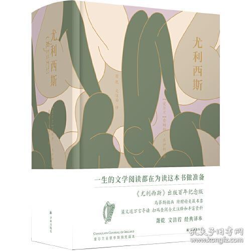 尤利西斯(百年纪念版)精美手绘都柏林漫游导览图 詹姆斯.乔伊斯著,亨利.马蒂斯绘,萧乾文洁若 译 译林出版社