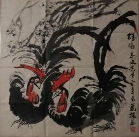 著名书画家阿万提老师写意作品一幅（27保真）