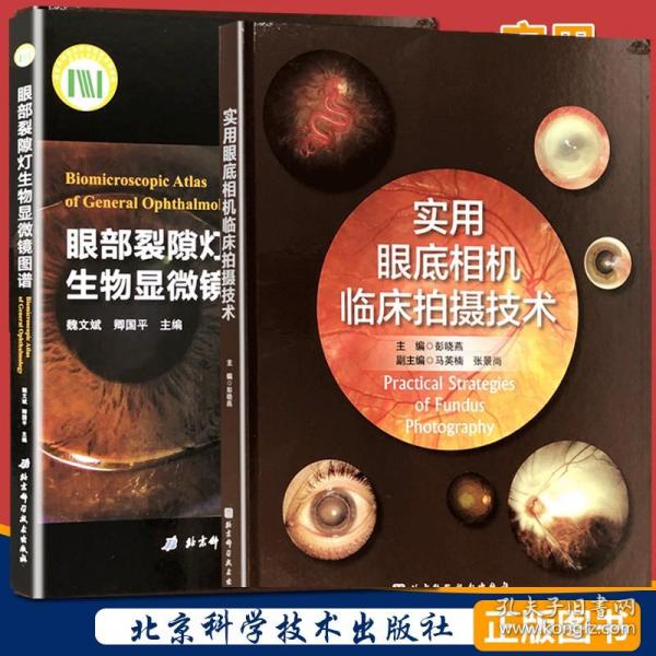 【原版】眼部裂隙灯生物显微镜图谱 实用眼底相机临床拍摄技术 眼科多发病的治疗与鉴别诊断技术书籍 眼科疾病在裂隙灯检查中的要点 眼科学