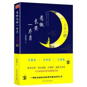 【原版闪电发货】愿做长安一片月 全唐诗精读精析解析中国诗词大会达人江湖夜雨在唐诗里孤独漫步书籍