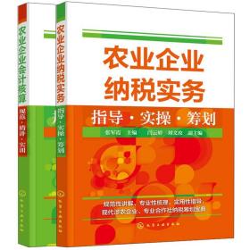 农业企业纳税实务指导实操筹划 农业企业会计核算规范 精讲 实训 共2本 农村农业企业会计实操实战技巧宝典教程书 会计实操技巧书