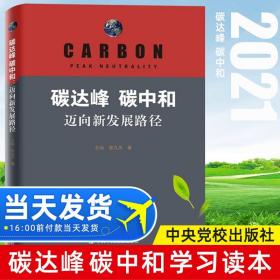 【原版】2021 碳达峰碳中和:迈向新发展路径 王灿 张九天中共中央党校出版社 十四五规划低碳环境创新能源经济政策气候变化可持续书籍