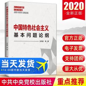 中国特色社会主义基本问题论纲