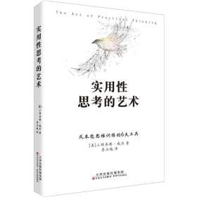 【原版闪电发货】15.8元 实用性思考的艺术 职场工作思维方法和其他思考工具直觉泵批判性思维逻辑思维简易入门跳出你的思维陷阱