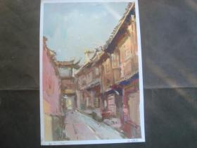 水粉画14.纸张尺寸约39*27厘米