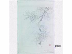 杏子斑鸠 / 柳树鸭子 / 梨花鹦鹉
—— 天津知名画家赵树魁工笔花鸟画 （杨柳青画社
出版样稿原画流出） 【50cm×40cm 工笔画线描花鸟画谱底稿 
精湛细腻活灵活现 尺方小品软片系列03幅整售】