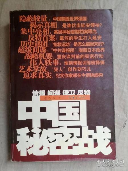 中国秘密战：中共情报、保卫工作纪实