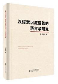 正版现货 汉语意识流语篇的语言学研究