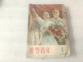 世界青年（1954年1-12合订本）【内页有老水渍】