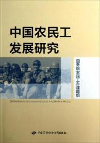 中国农民工发展研究（无字迹无划线，外形完好）