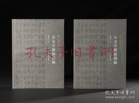 《中国美术学院书法教材：古文字源流讲疏》