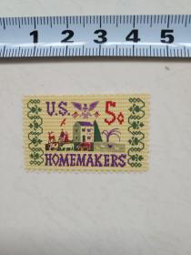 美国邮票：5c家庭主妇