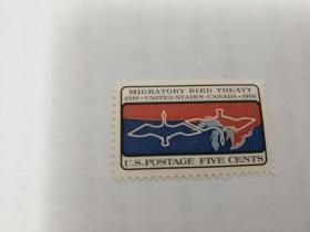 美国邮票 5c.1916-1966年