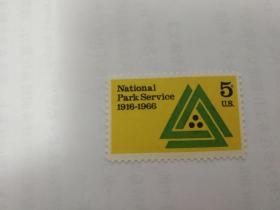 美国邮票 5c1916-1966年