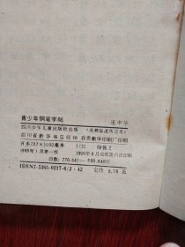 青少年钢笔字帖